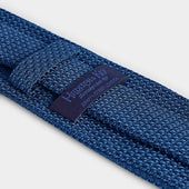 Blue Grenadine Silk Tie