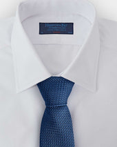 Blue Grenadine Silk Tie