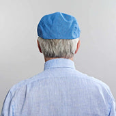 Linen Flat Cap