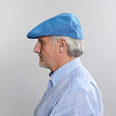Linen Flat Cap