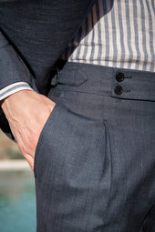Double Breasted Suit Made In Italy