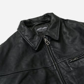 Destroyed Cowhide Leather Jacket