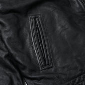 Destroyed Cowhide Leather Jacket