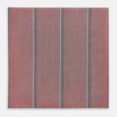 Red Track Stripe Hand Rolled Handkerchief