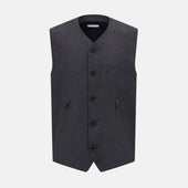 Ash Linen Twill Waistcoat