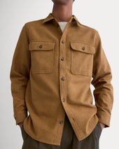The Heavyweight Overshirt | Uniform | Heathered Toffee