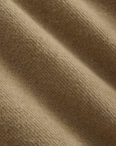 Heavyweight Waffle Twill Overshirt | Dark Heathered Camel