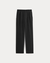 Pleated Trouser in Tailor Twill | Black