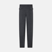 Ash Linen Herringbone Edmund Trousers
