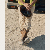 The LongHaul Waterproof Round Comp Toe Work Boot