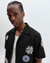 Didcot And Multicolour Round Applique Short Sleeve Shirt
