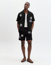 Didcot And Multicolour Round Applique Short Sleeve Shirt