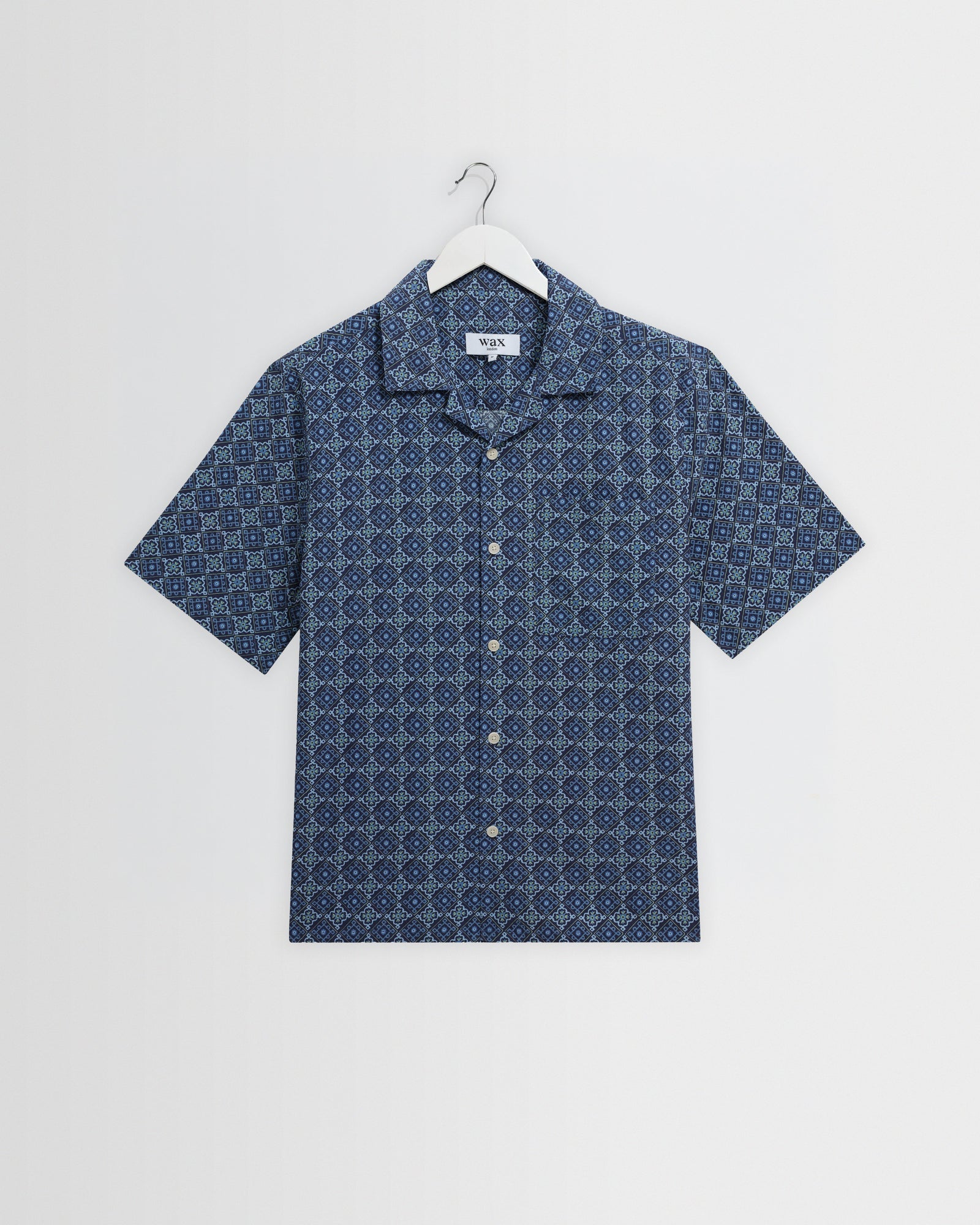 Didcot Tile Print Short Sleeve Shirt