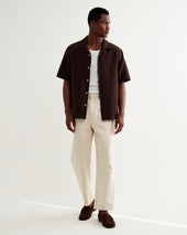 Didcot Double Weave Seersucker Short Sleeve Shirt