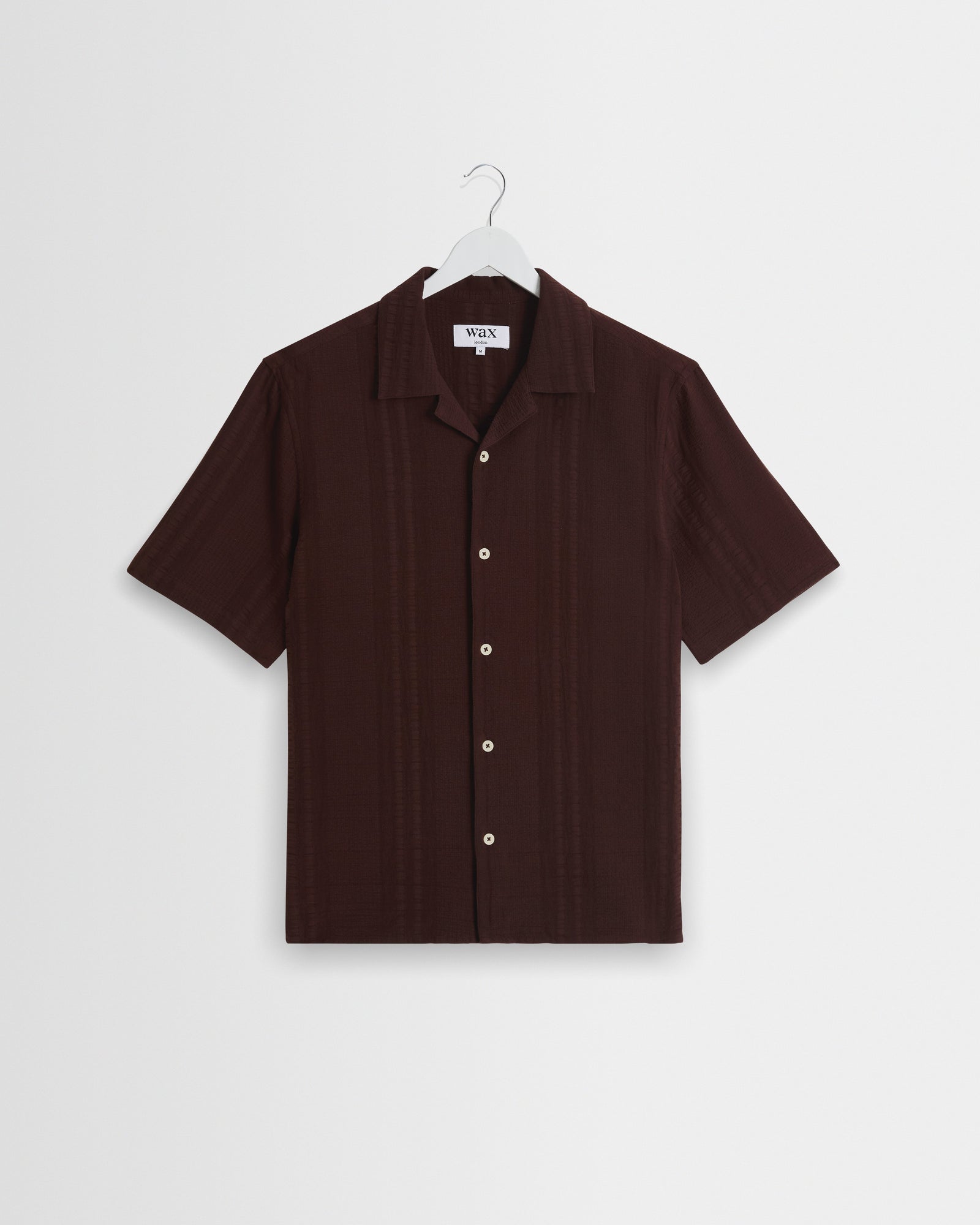 Didcot Double Weave Seersucker Short Sleeve Shirt
