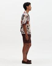 Didcot And Multicolour Abstract Shapes Short Sleeve Shirt