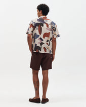 Didcot And Multicolour Abstract Shapes Short Sleeve Shirt