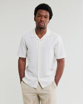 Didcot Double Weave Seersucker Short Sleeve Shirt