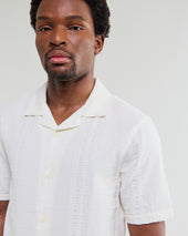 Didcot Double Weave Seersucker Short Sleeve Shirt