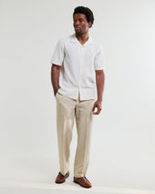 Didcot Double Weave Seersucker Short Sleeve Shirt