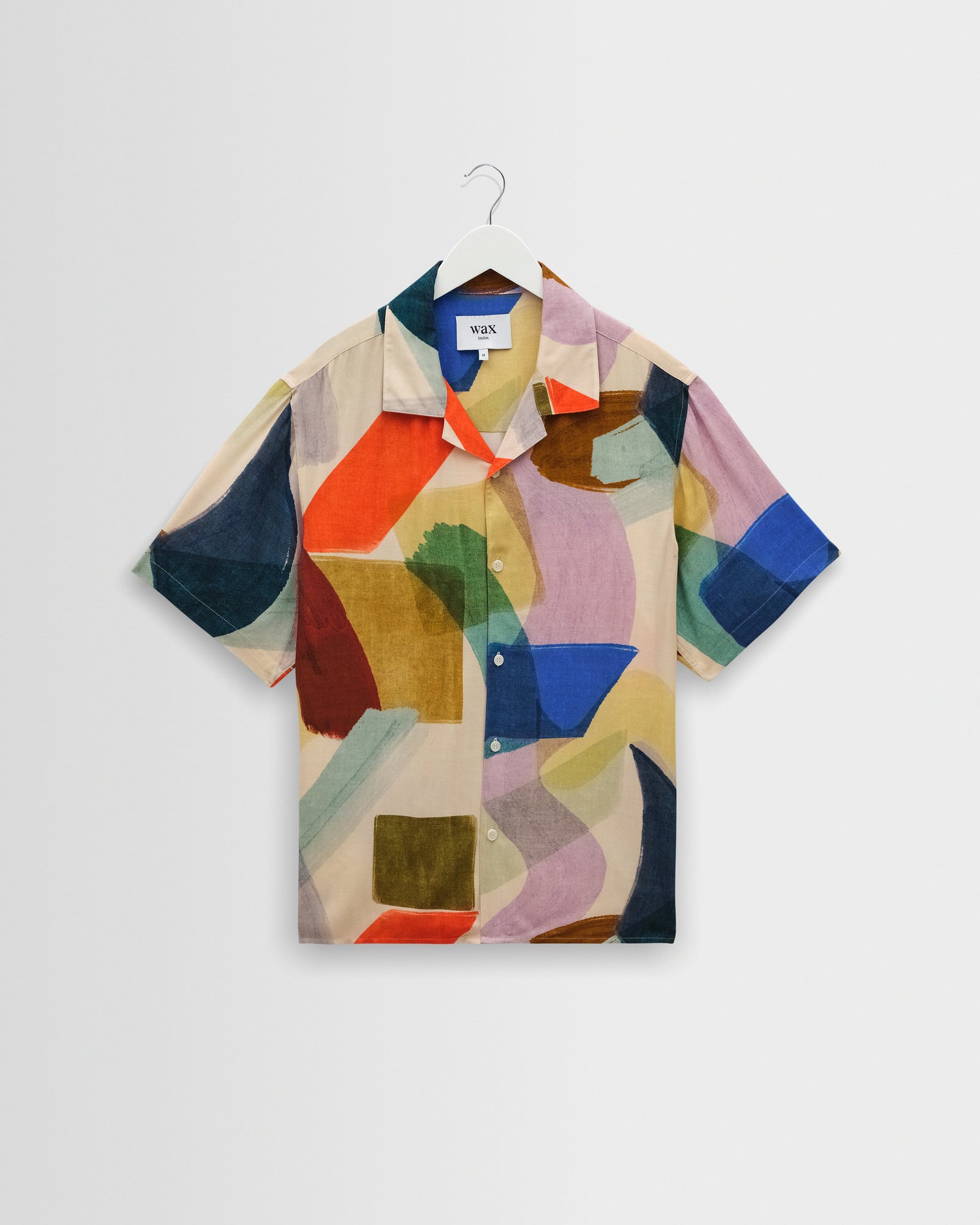 Didcot Multicolour Painted Shapes Short Sleeve Shirt