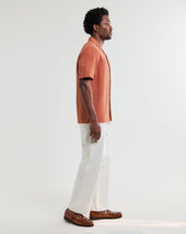 Didcot Double Weave Seersucker Short Sleeve Shirt