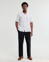 Didcot Flower Embroidered Short Sleeve Shirt