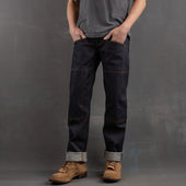 Die Hard Double Knee Straight Leg - 16.5oz Sensei Selvage Denim Jean