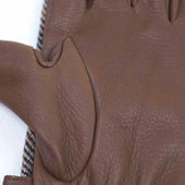 Cashmere Lined Gloves With Harris Tweed Back