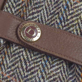 Cashmere Lined Gloves With Harris Tweed Back