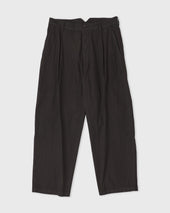 DOMENICO PANTS, STRIPE MUD-DYE