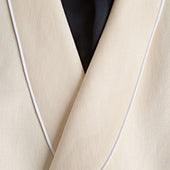 Double Breasted Linen Waistcoat