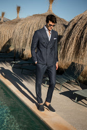 Double Breasted Suit Made In Italy
