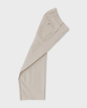 Double Pleated Trousers Beige