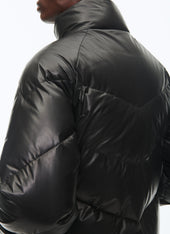 Lambskin Leather Down Jacket