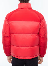 Down Jacket With Removable Mittens