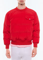 Waterproof Down Sweatshirt Jacket