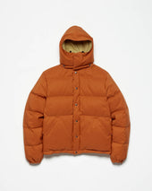 Down Sweater | 60/40 Cotton/Nylon Down Jacket | Rust/Khaki