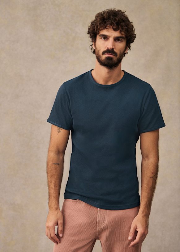 Austin T-Shirt - Cerulean blue