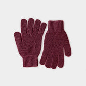 Drama Moss Stitch Pure Cashmere Gloves
