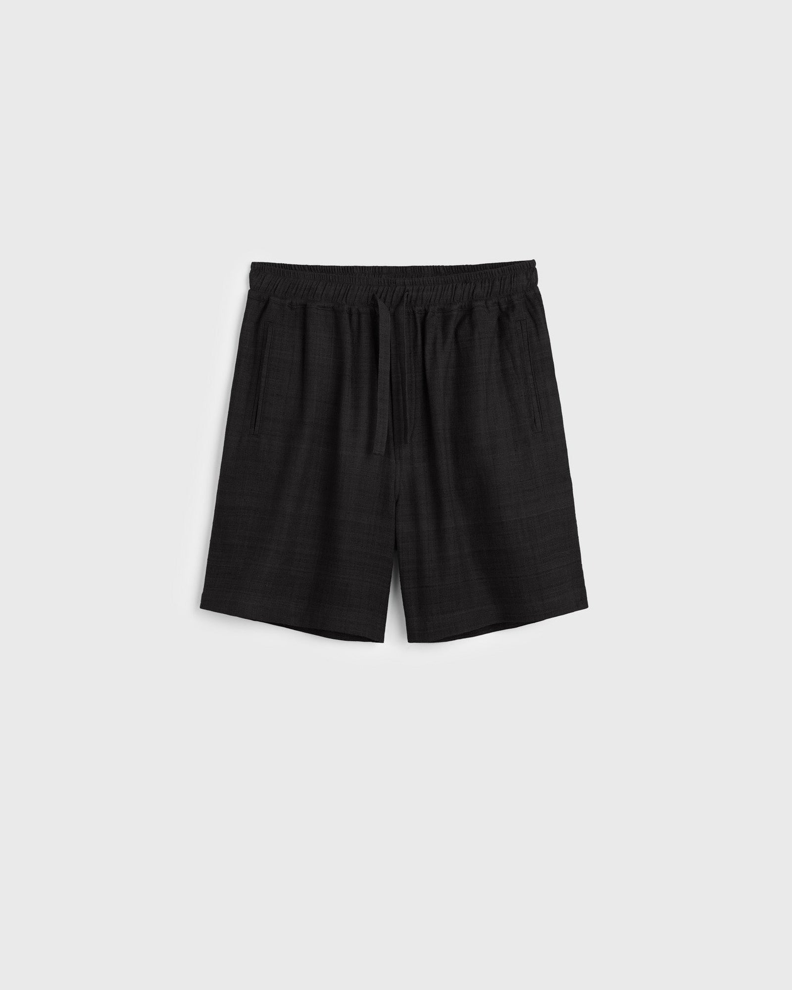 Henri Raw Silk Drawstring Short