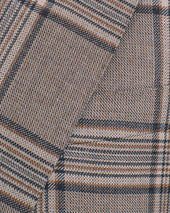 Taupe Check Heritage Jacket