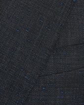 Charcoal Blue Fleck Jacket