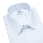 Classic Fit Fine Stripe Superpoplin Double Cuff Shirt In