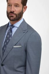 Dusty Blue Suit Made In Italy