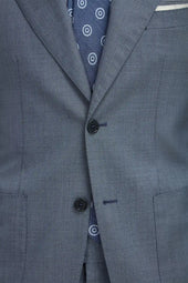 Dusty Blue Suit Made In Italy
