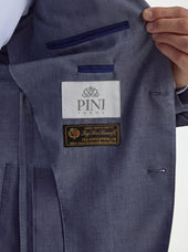 Dusty Blue Suit Made In Italy