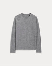 The Rec Long-Sleeve Crew | Heathered Grey