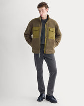ReTrack Fleece Zip-Up | Beech
