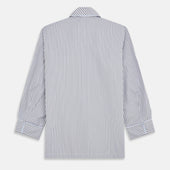 Pale Multi Stripe Cotton Quin Pyjamas